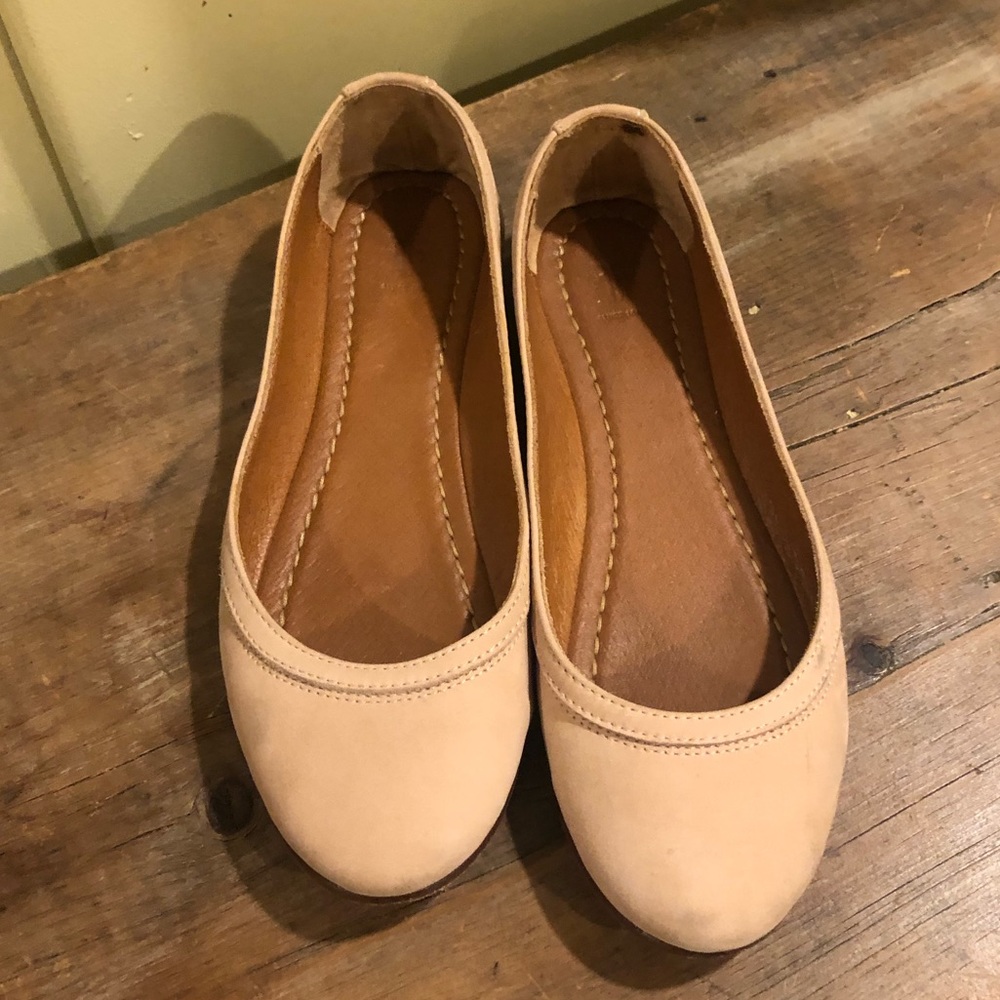 Frye suede flats